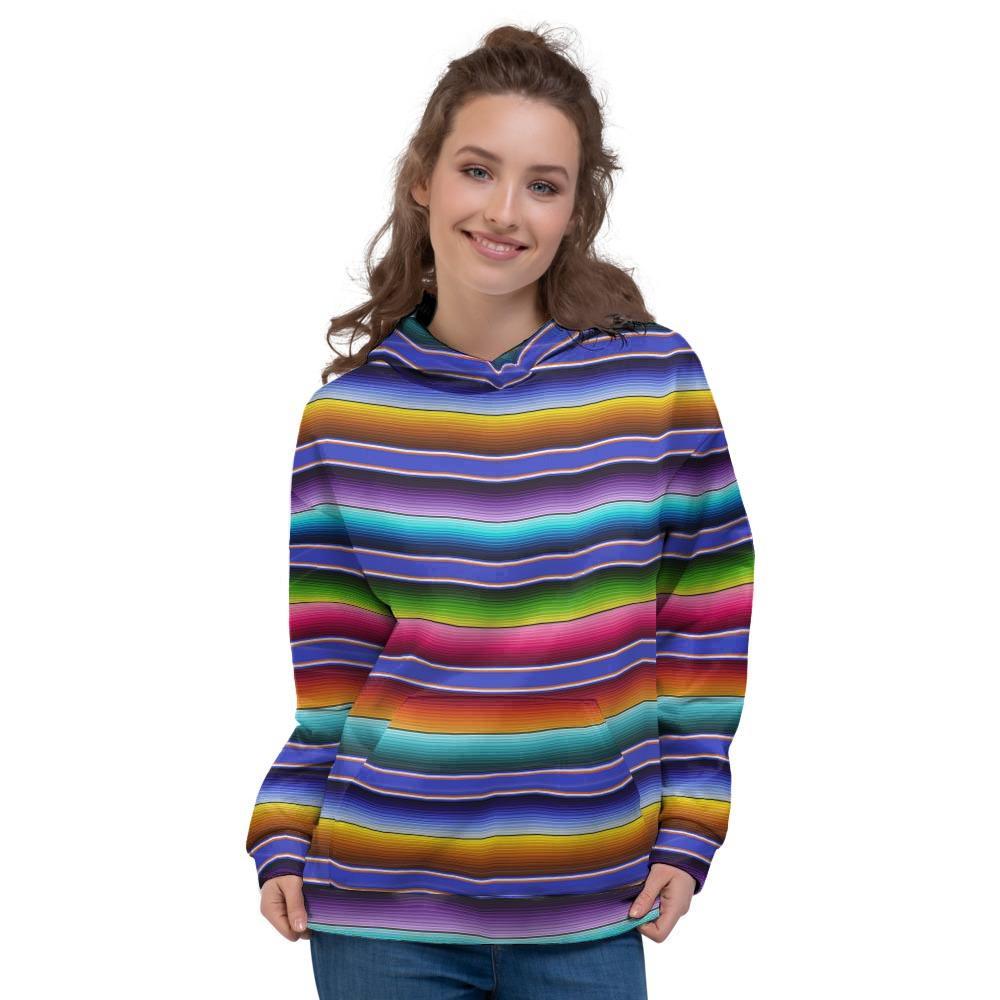 Baja Serape Mexican Women’S Hoodie