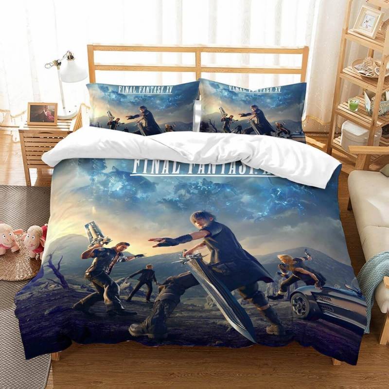 3D Customize Final Fantasy XV Bedding Set Duvet Cover Set