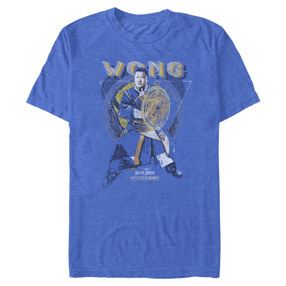 Wong Sorcerer – Doctor Strange In The Multiverse Of Madness Heather Royal Blue T-Shirt