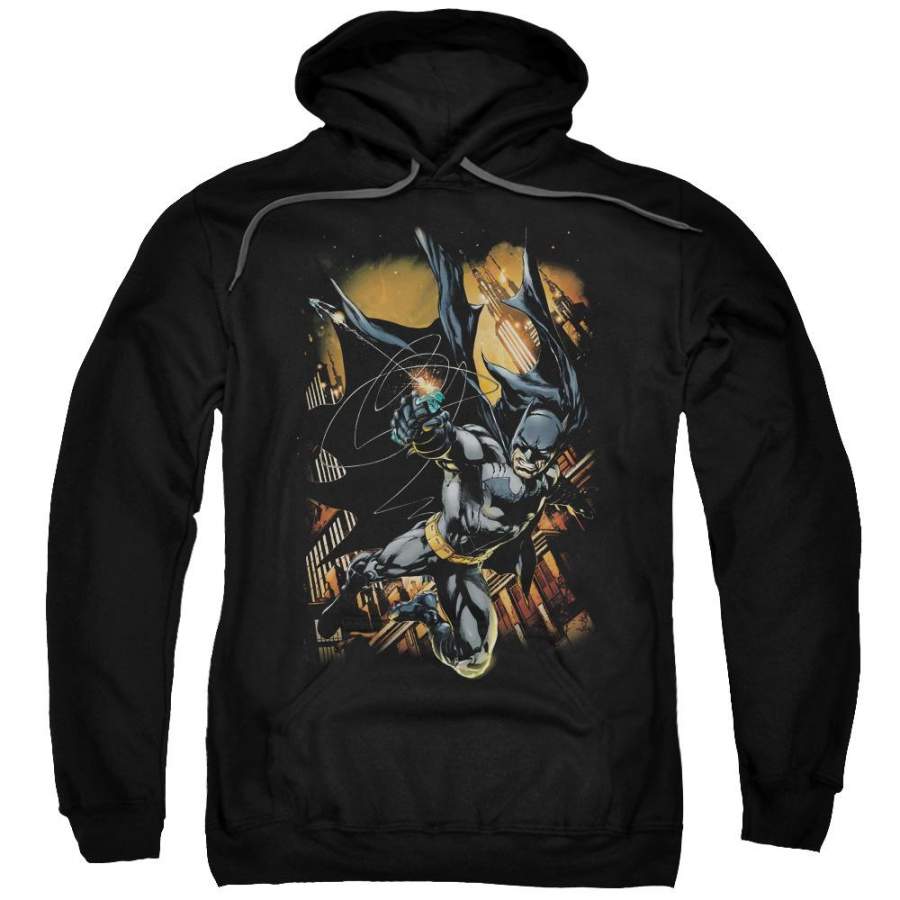 Batman – Grapple Fire Adult Pull Over Hoodie