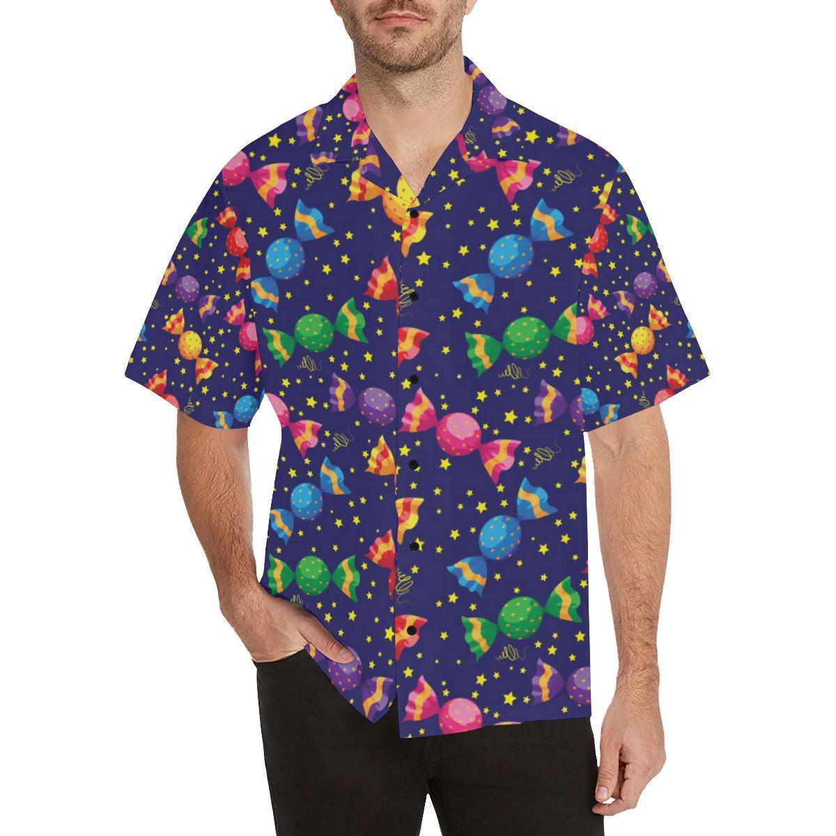 Candy Pattern Print Design Ca06 Hawaiian Shirt