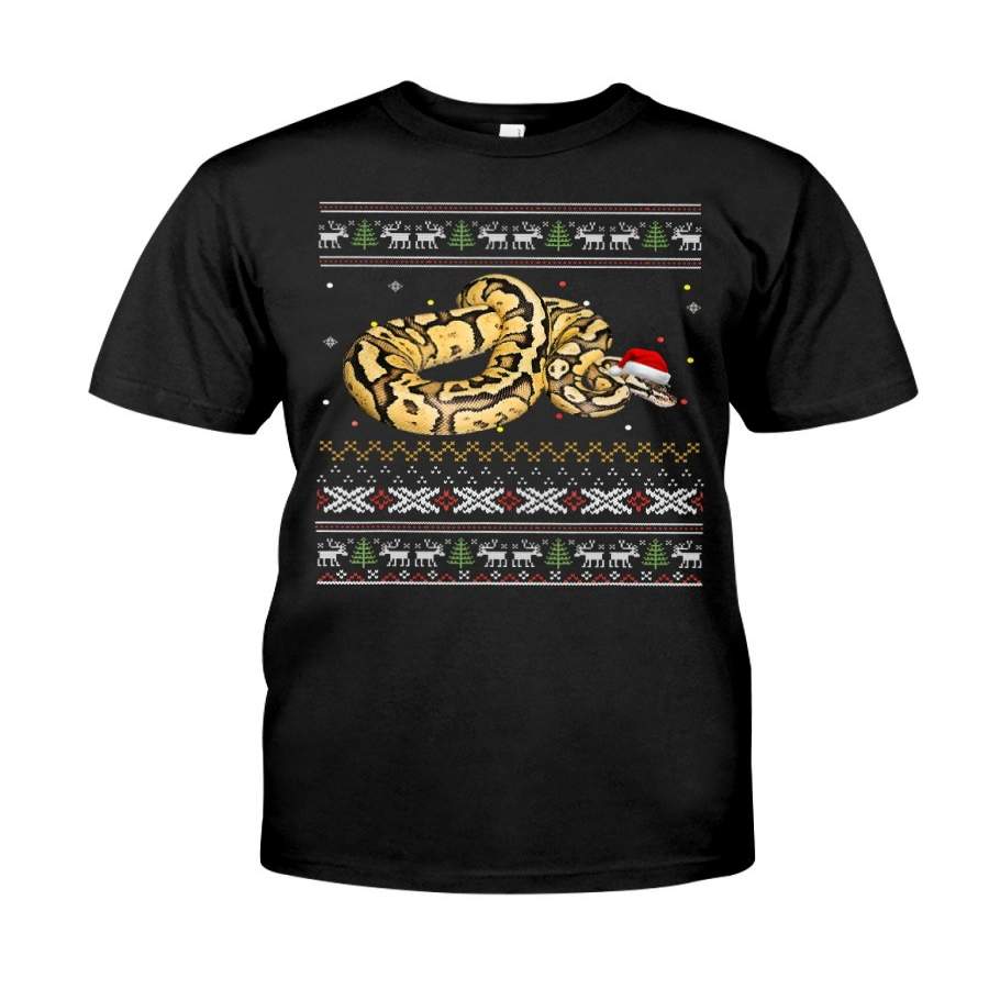 Ball Python Ugly Christmas T-Shirt Classic T-Shirt By Vevotee Store