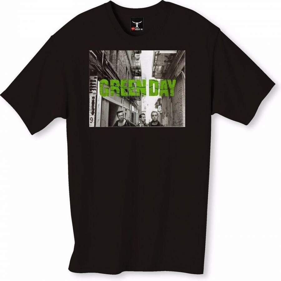 Green Day T Shirt Band T-Shirt Photo Poster Tee