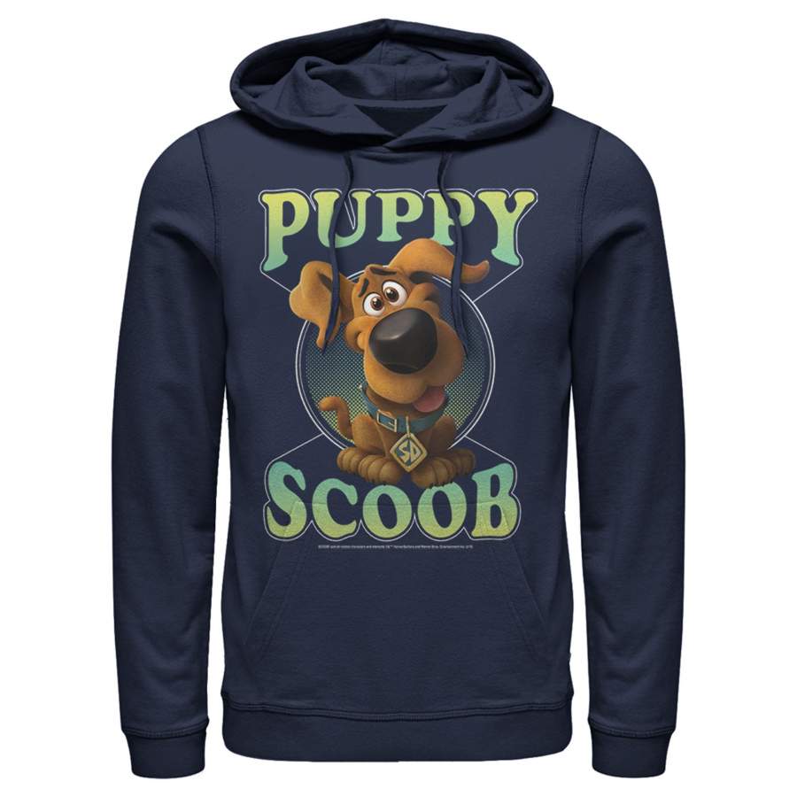 Scooby Doo Men’s Puppy Circle  Lightweight Hoodie