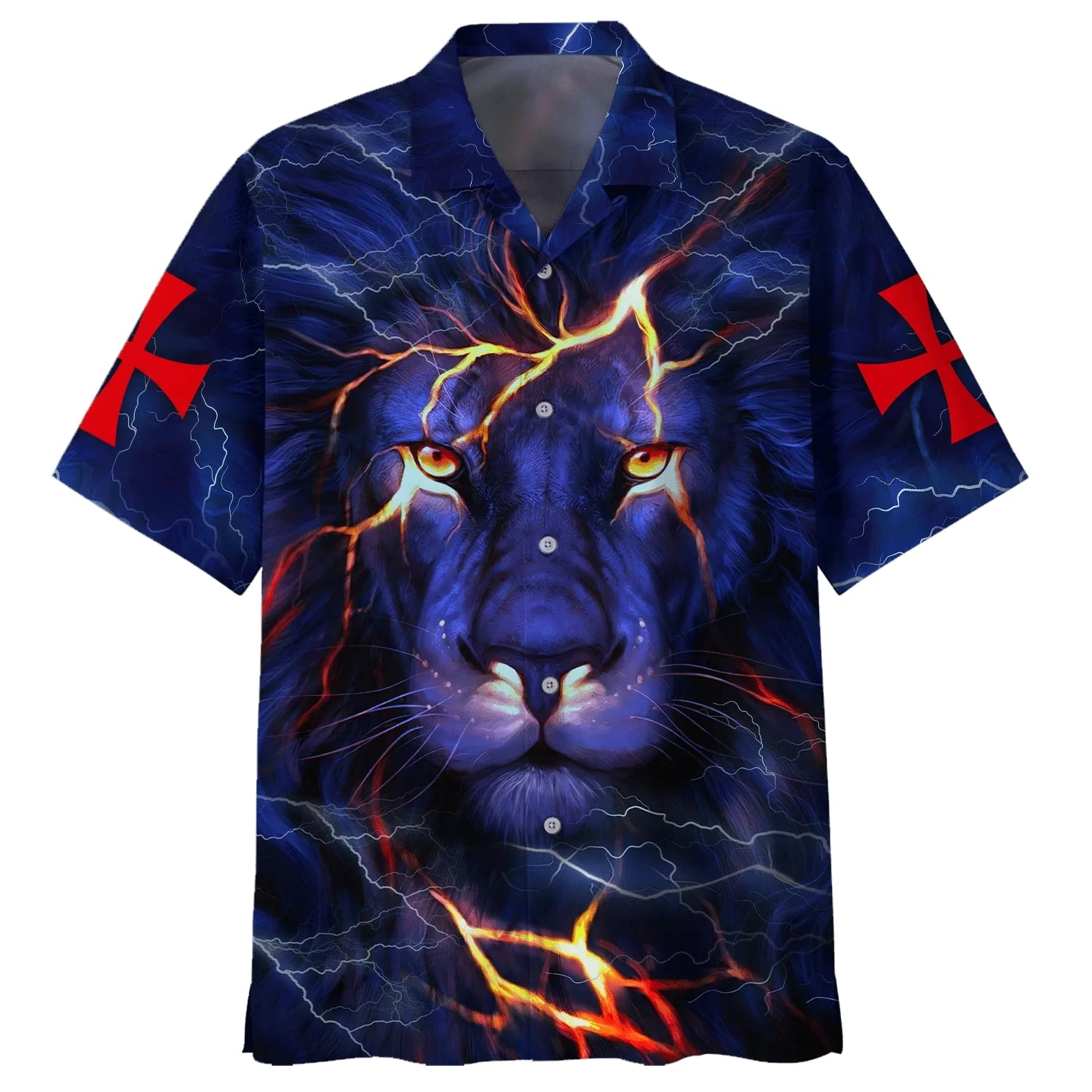 Way Maker Miracle Worker Promise Keeper Light In The Darkness My God That Is Who You Are Lion Hawaiian Shirt – Best Hawaiian Shirts – Christian Hawaiian Shirt