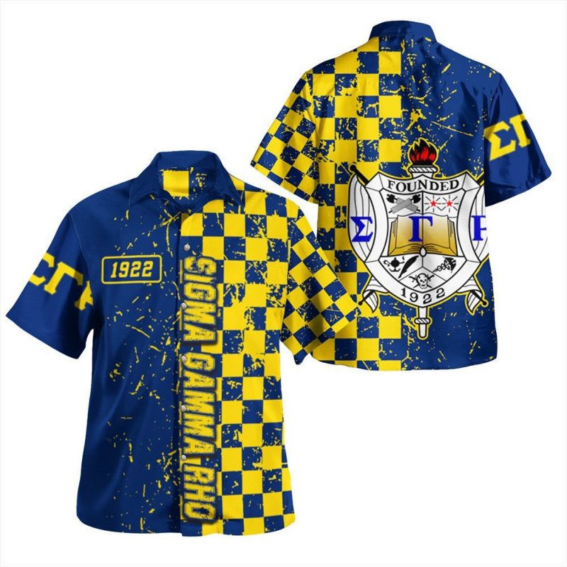 Sigma Gamma Rho Sorority Hawaiian Shirt 237