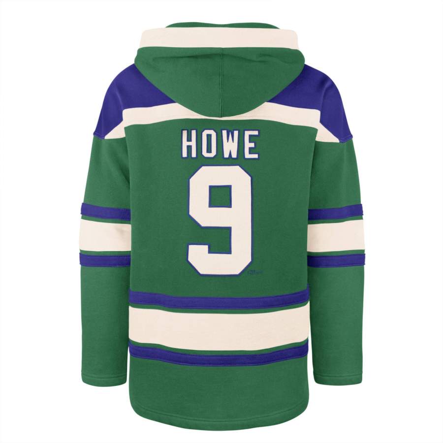 Hartford Whalers Gordie Howe ’47 Lacer Hoodie Unisex 3D All Over Print