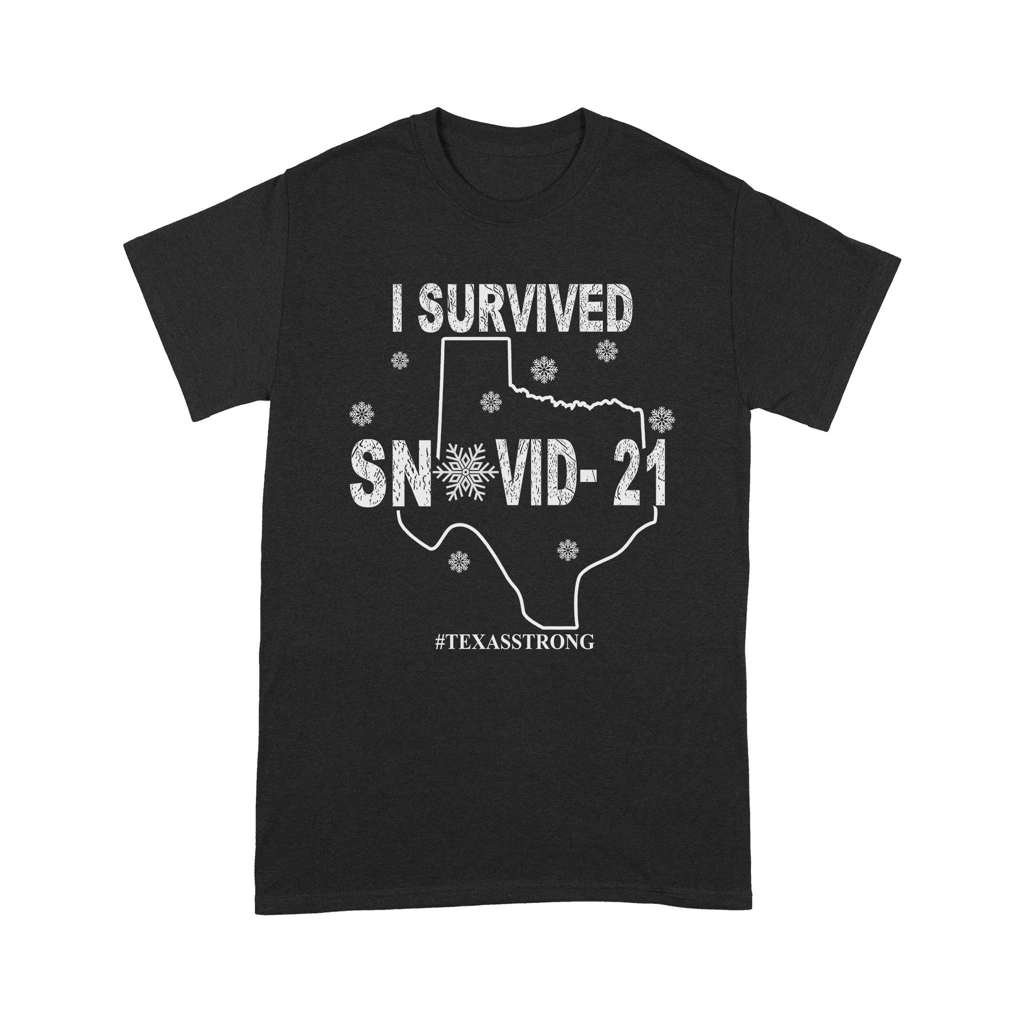 I survived snovid 2021 Shirt – Standard T-shirt