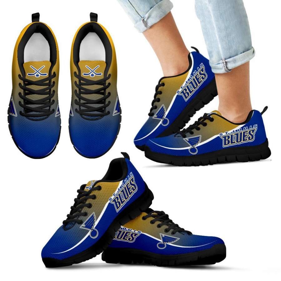 Colorful St. Louis Blues Passion Sneakers