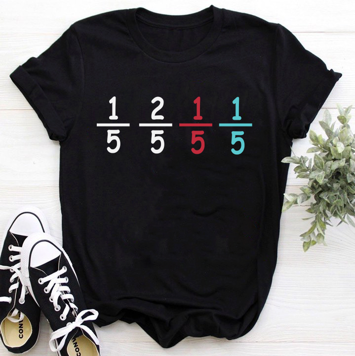 Fraction Math Gift Standard/Premium T-Shirt