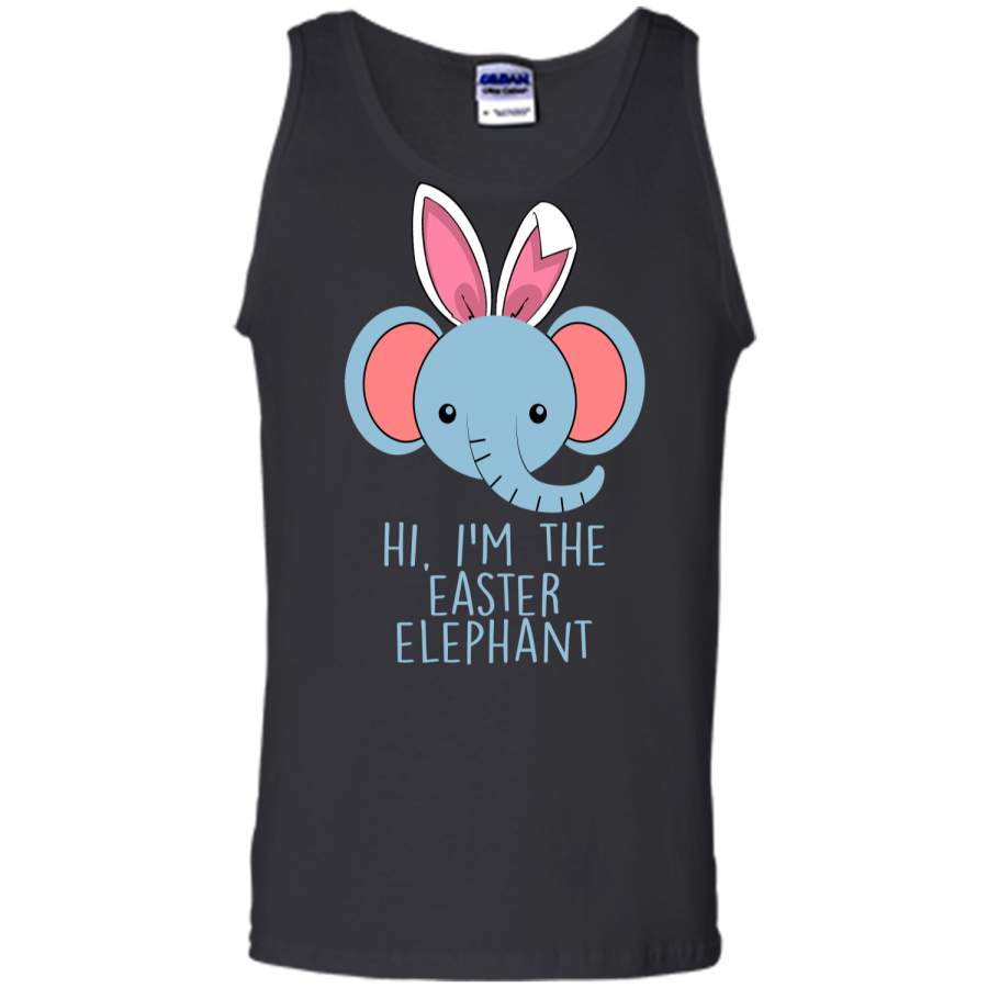 Cute and funny bunny elephant Easter bunny shirt. Tank Top