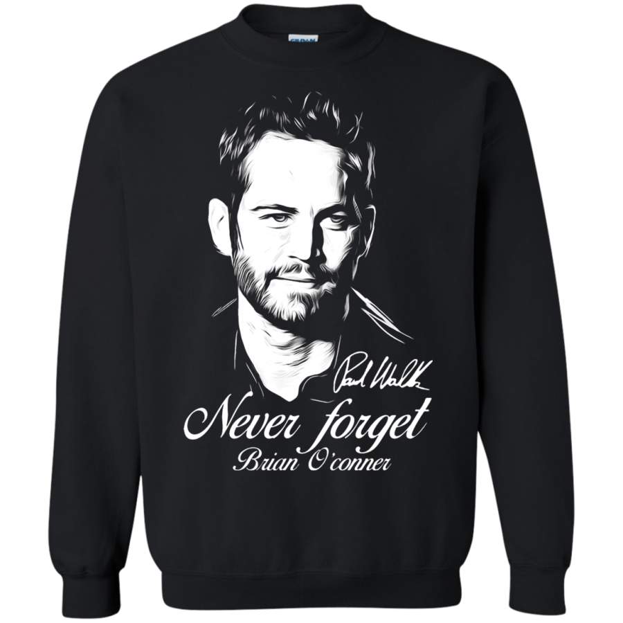 AGR Paul Walker Never Forget Brian O ‘Conner Fast And Furious Sweatshirt