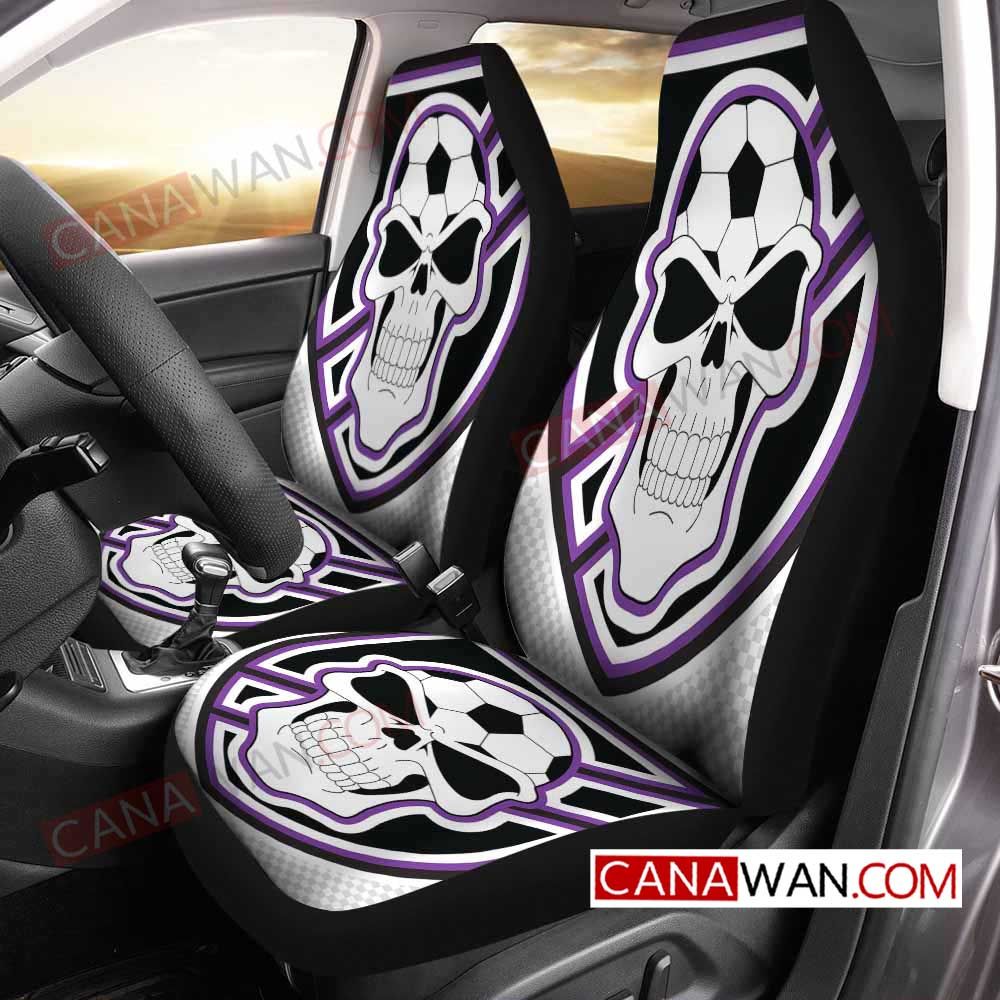 Vancouver Whitecaps Fc Skull Art Style1 3D Customized Personalized Car Seat Cover