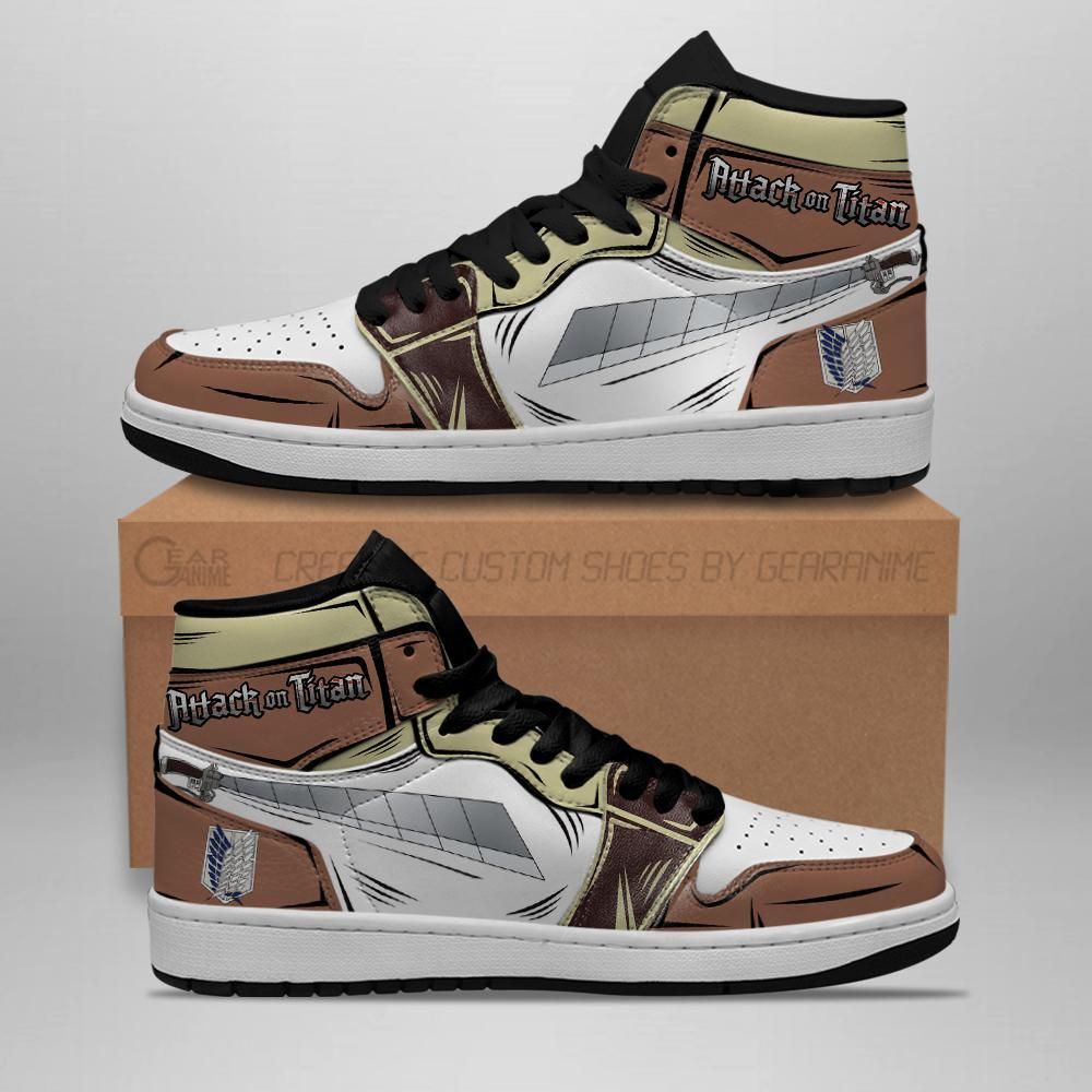 Attack On Titan Sword Aot Anime Air Jordan Shoes Sport Sneakers