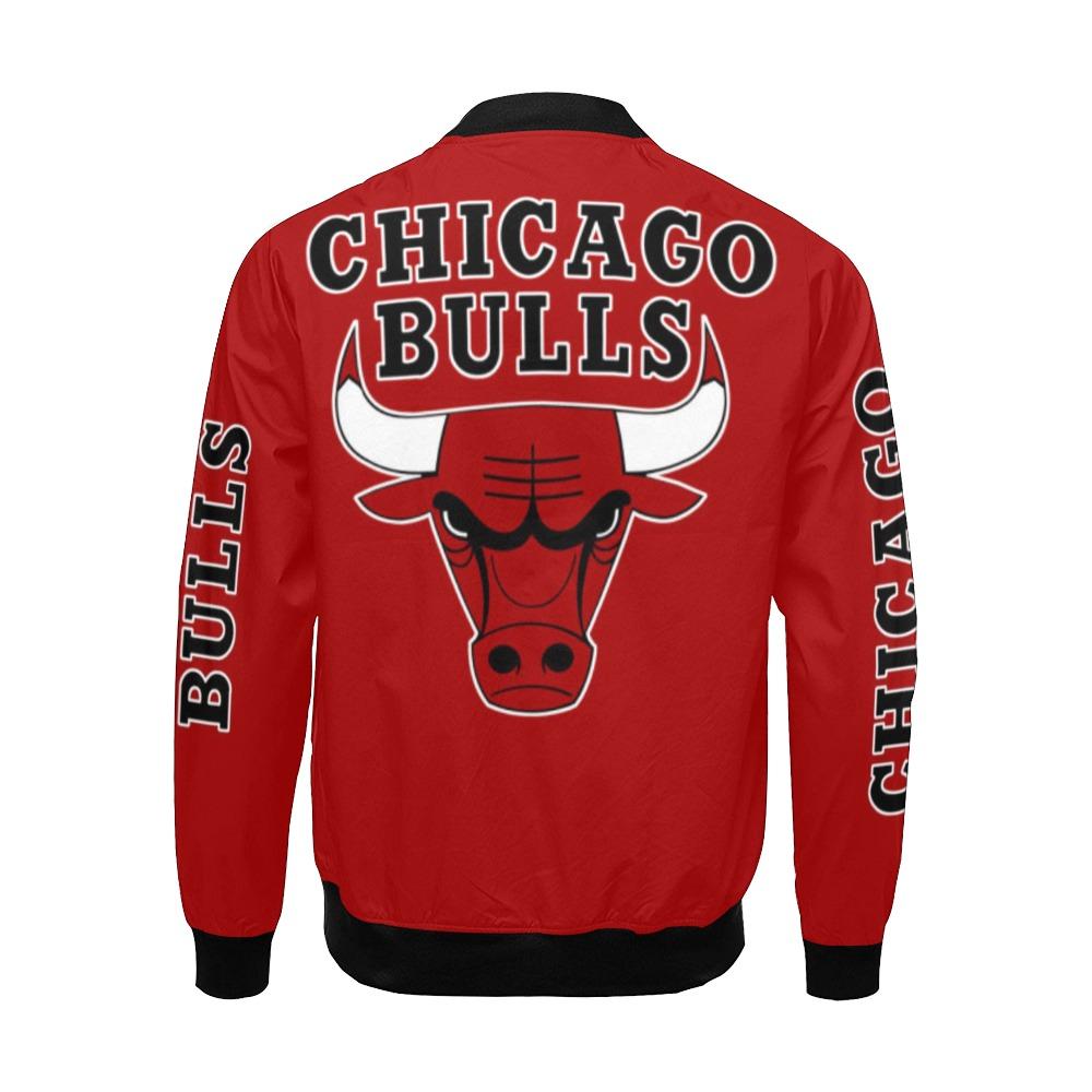 Chicago Bulls Red All Over Print Bomber Jacket For Men – Fit Fit Apparel