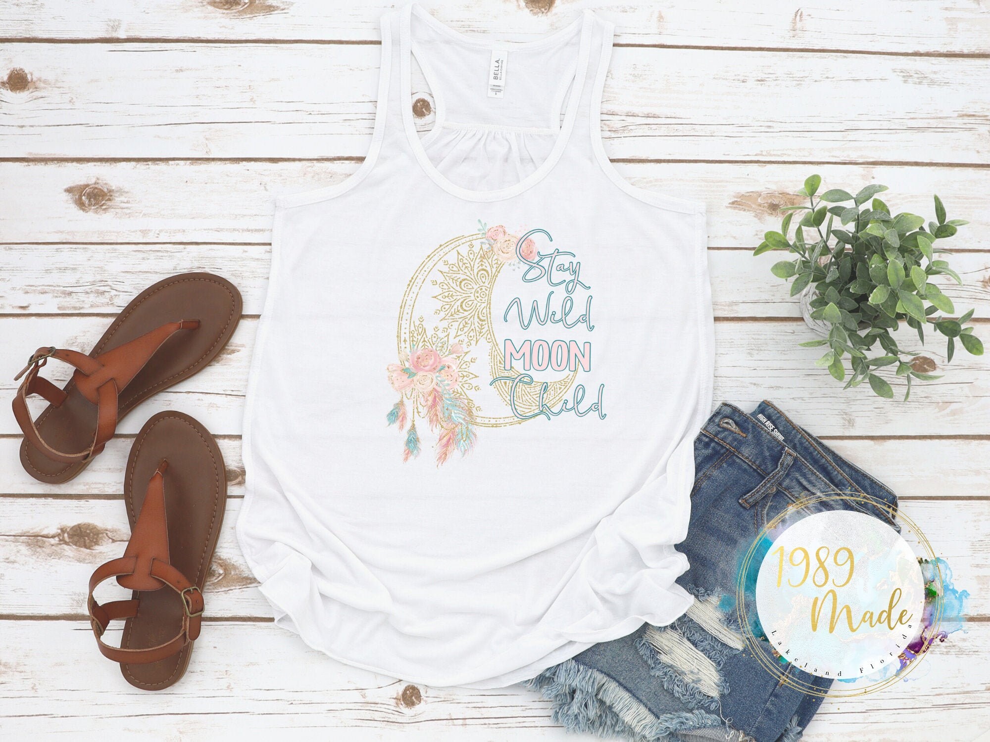 Moon Child Boho Tank