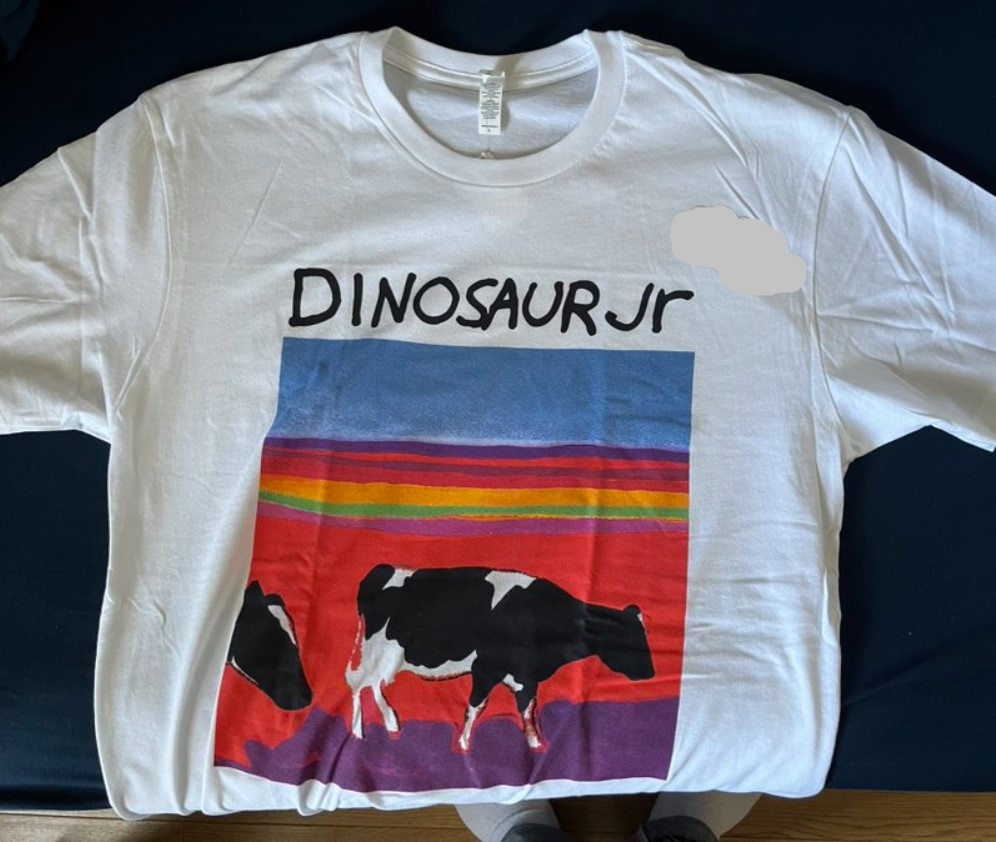 Vintage 1995 Dinosaur Jr Cows Shirt Outfit