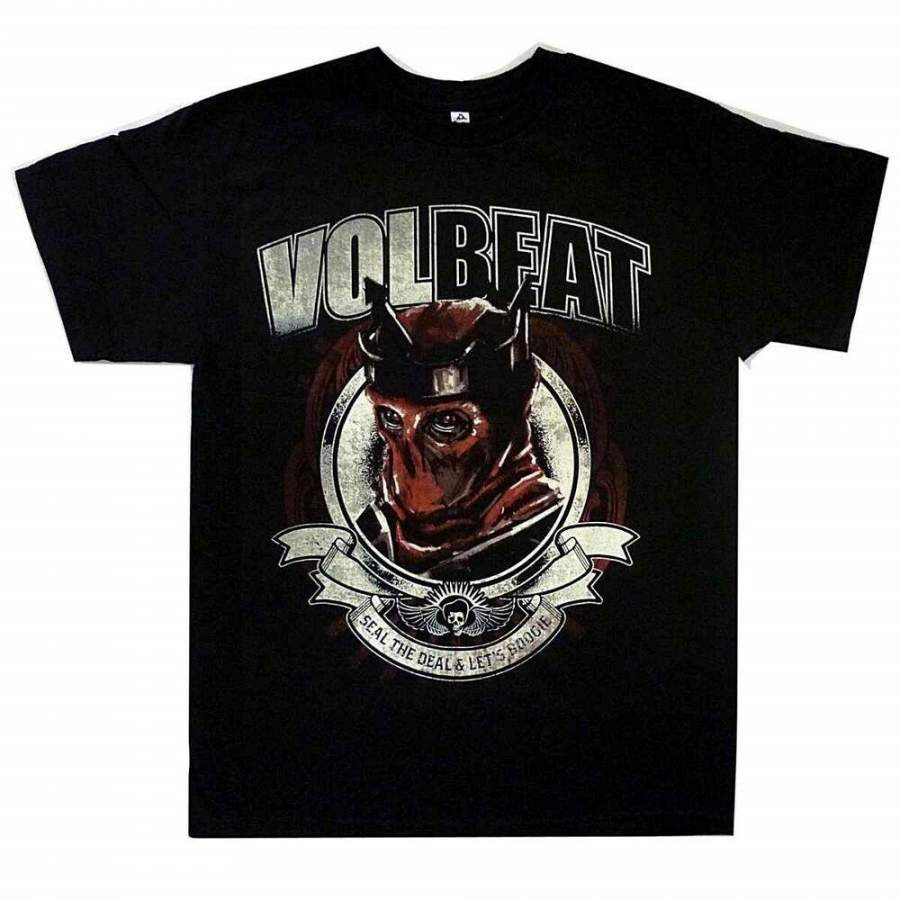 Volbeat Red King Seal Deal Shirt Metal Rock Band T-Shirt Officl Tshirt