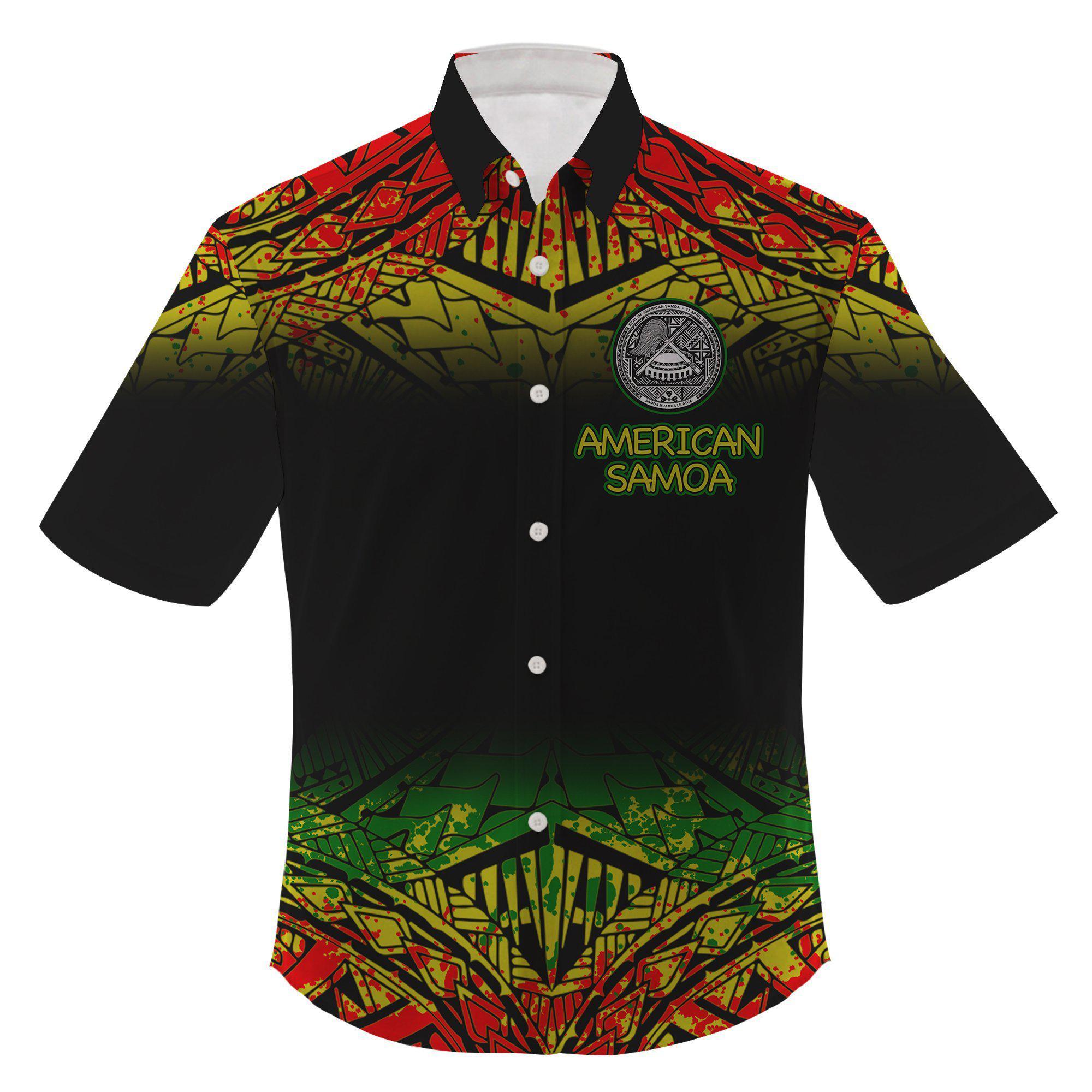 American samoa Polynesian Turtle Tattoo Clothing For Hot Summer All Over Print