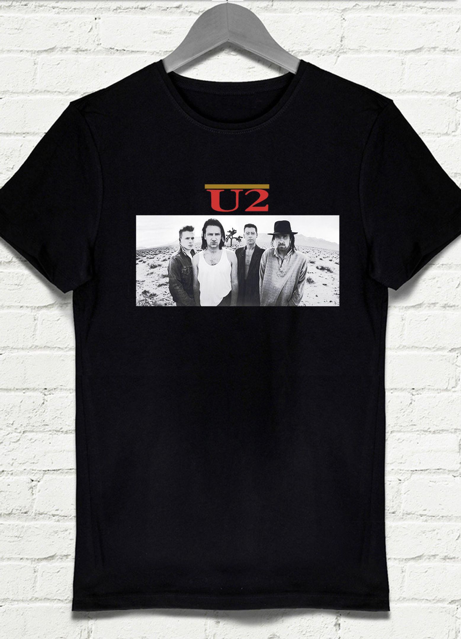 U2 The Joshua Tree Tour T-Shirtu2 1987 Usa Tour Tee