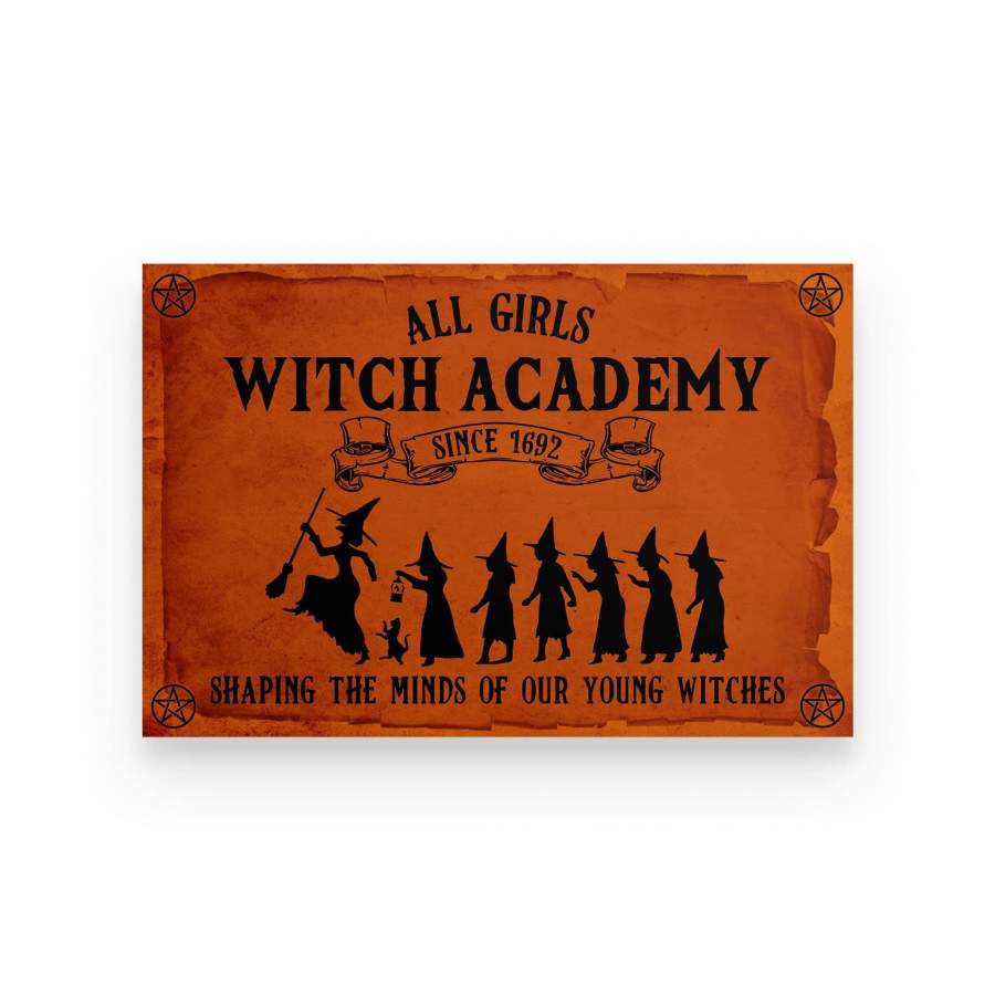 All Girls Witch Academy Poster