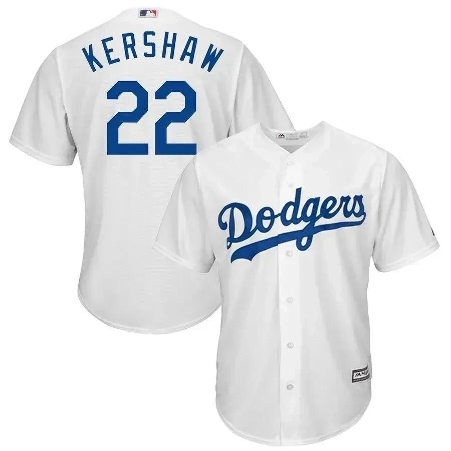 Clayton Kershaw Los Angeles Dodgers Cool Base Player Jersey – White