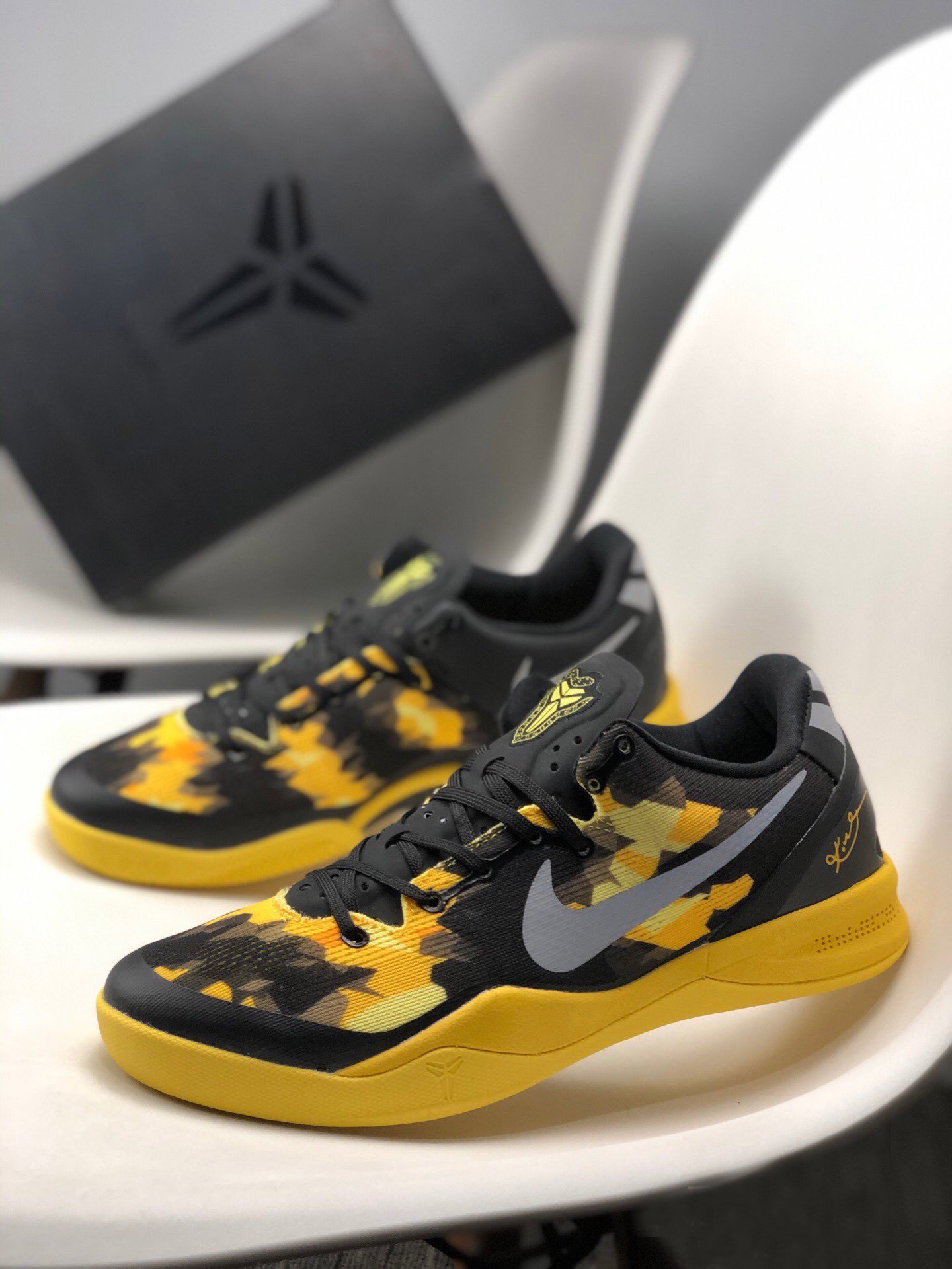 Nike Kobe 8 BlackYellow 5338403