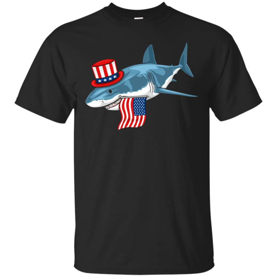 AGR Sharks Great White Long Sleeve Shirt 4th of July USA America