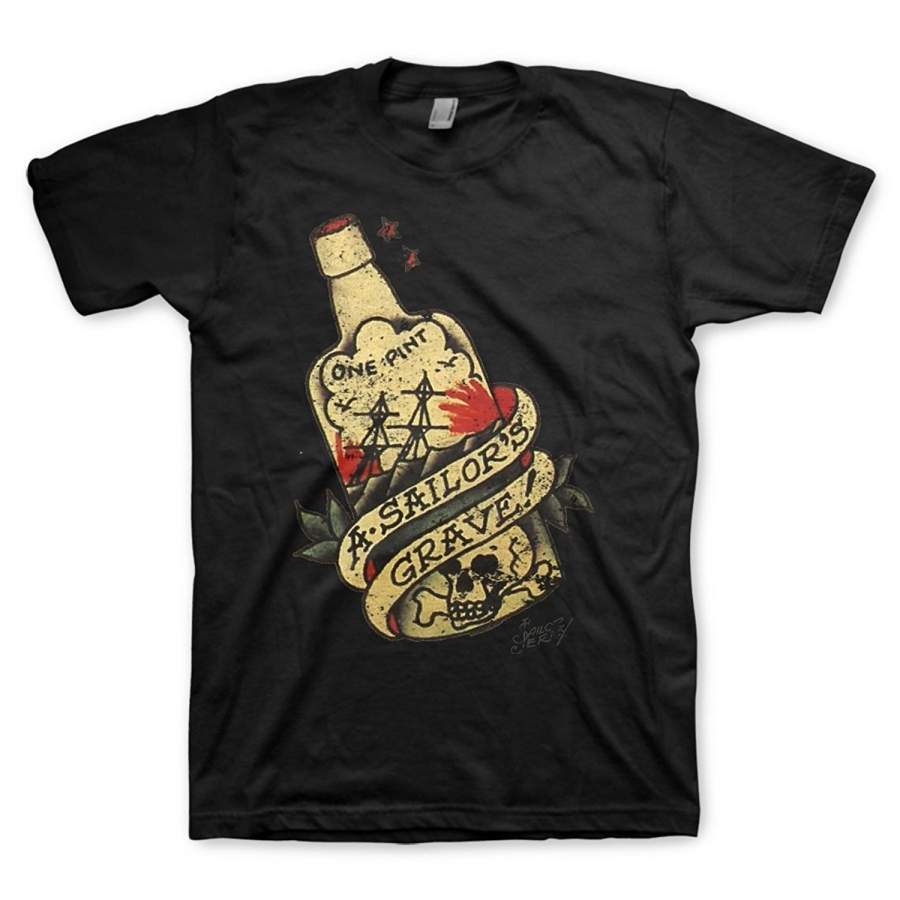 Sailor Jerry Sailor’s Grave Men Short Sleeve T Shirt