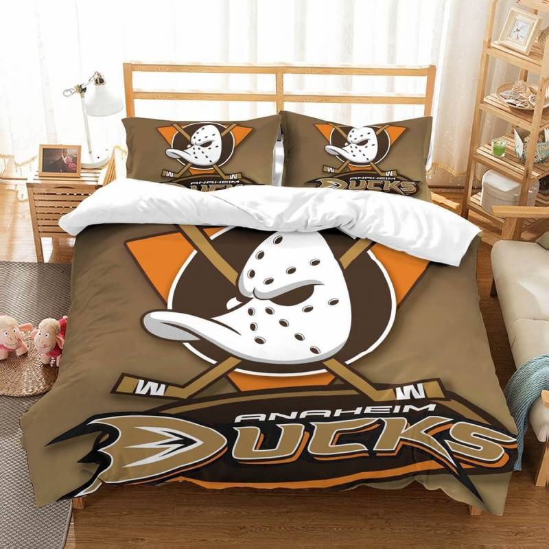 3D Customize Anaheim Ducks Et Bedroomet Bed 3D Customize Bedding Set Duvet Cover SetBedroom Set Bedlinen