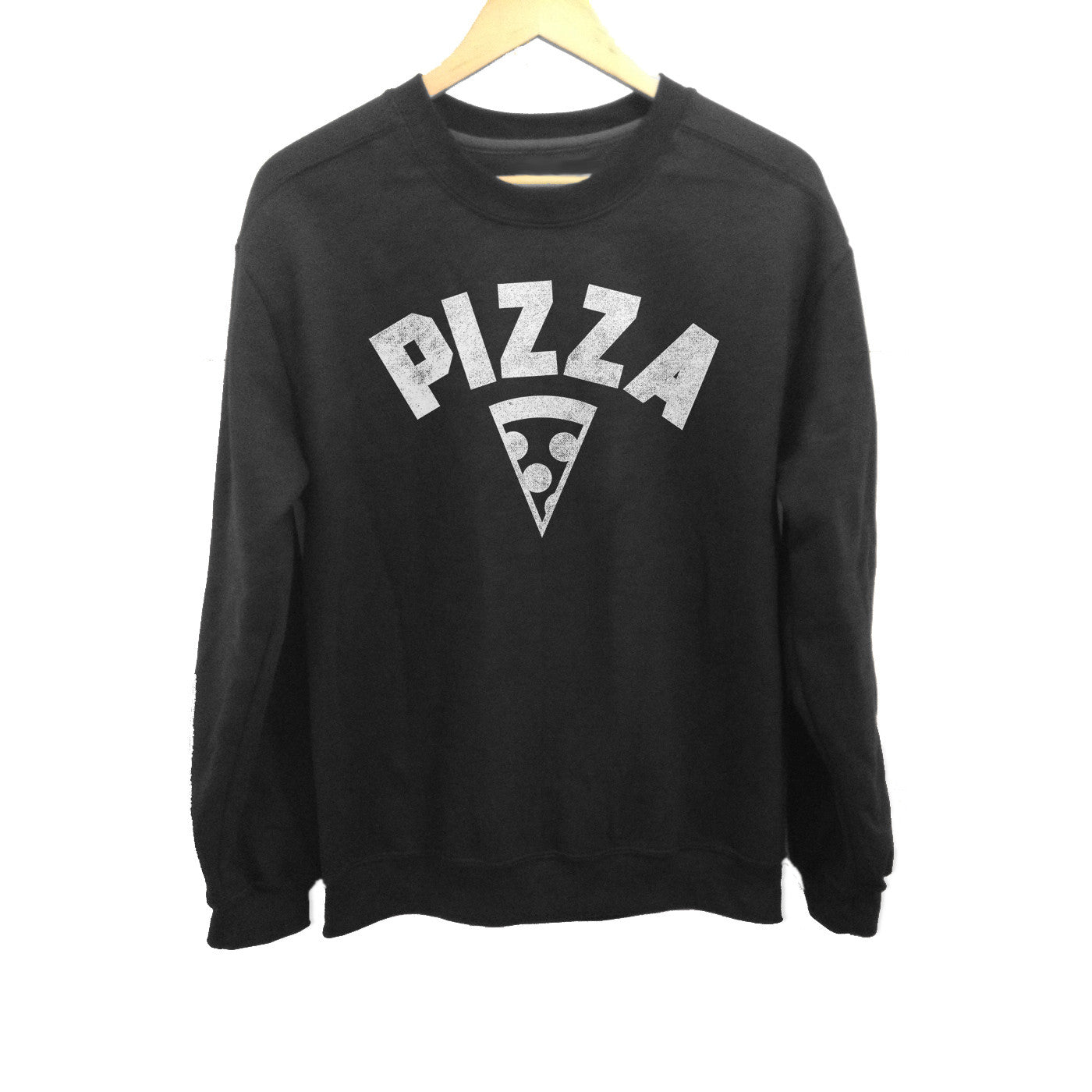 Unisex Team Pizza Sweatshirt Vintage Retro Athletic Logo Inspired