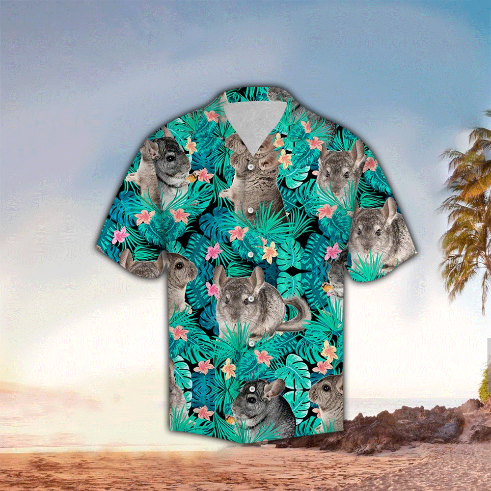 Chinchillas Tropical Hawaii Shirt Aloha Ha52405