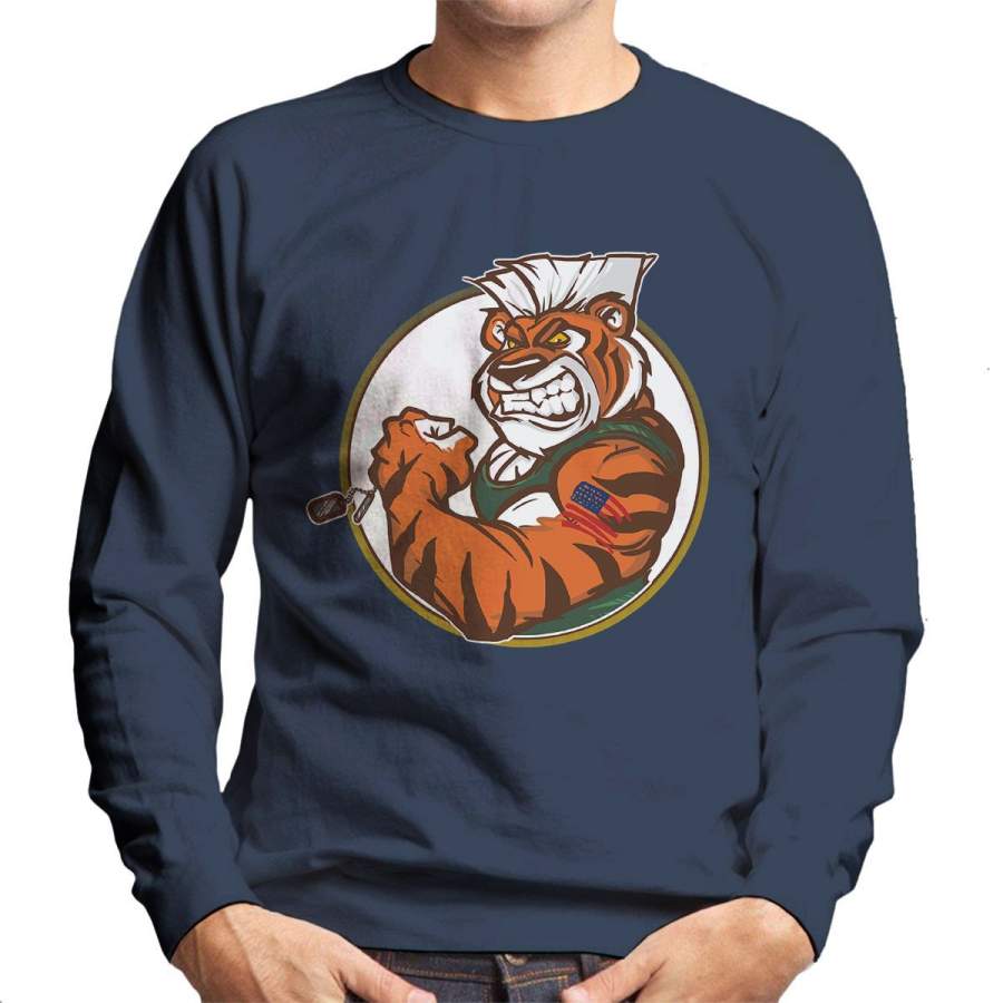 Eye Of The Street Tiger Guile Fighter Men’s Sweatshirt