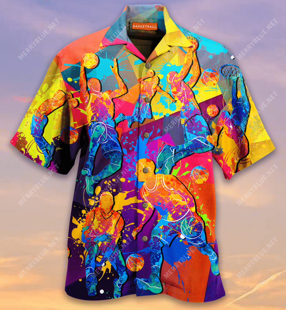 Colorful Basketball Hawaii Shirt Ha56198