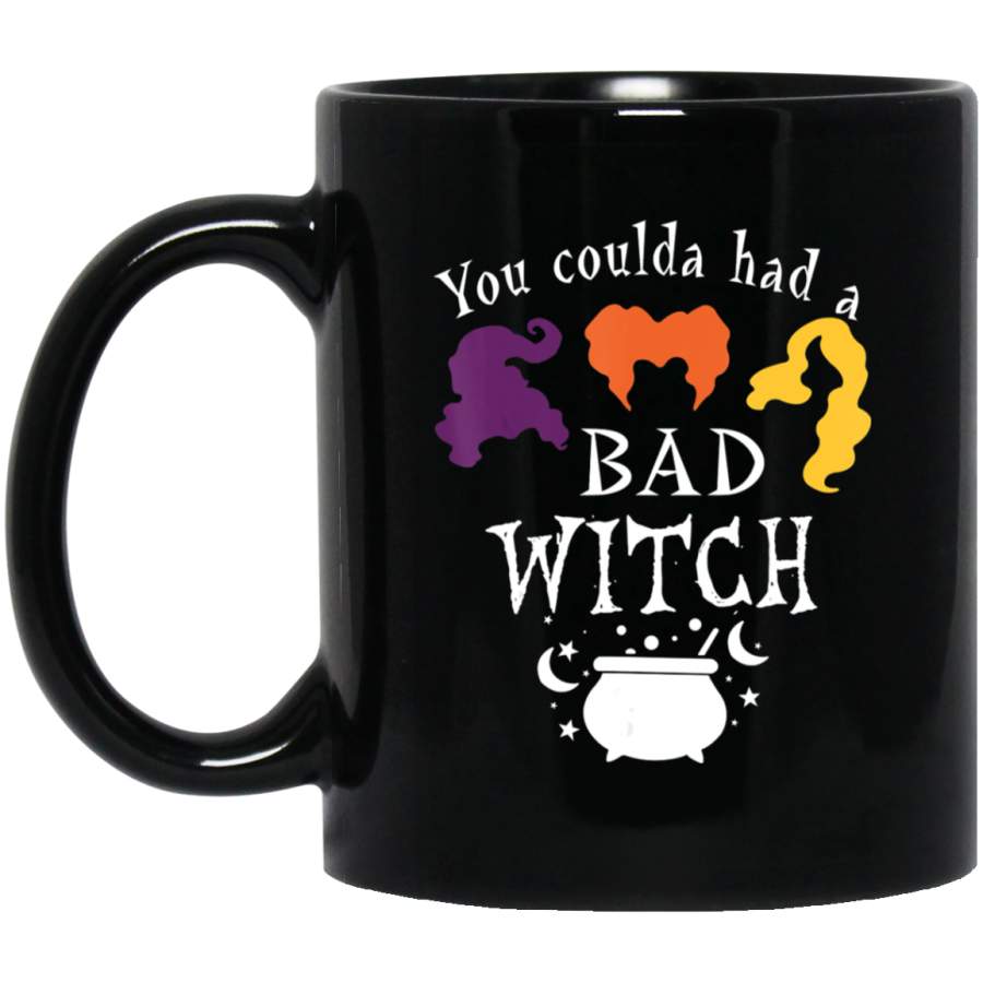 Vintage You Coulda Had a Bad Witch Halloween Funny Coffee Mug