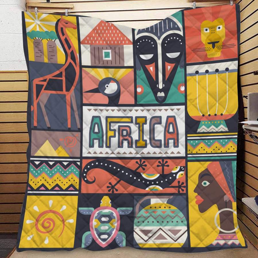 Africa Symbol 1 Quilt