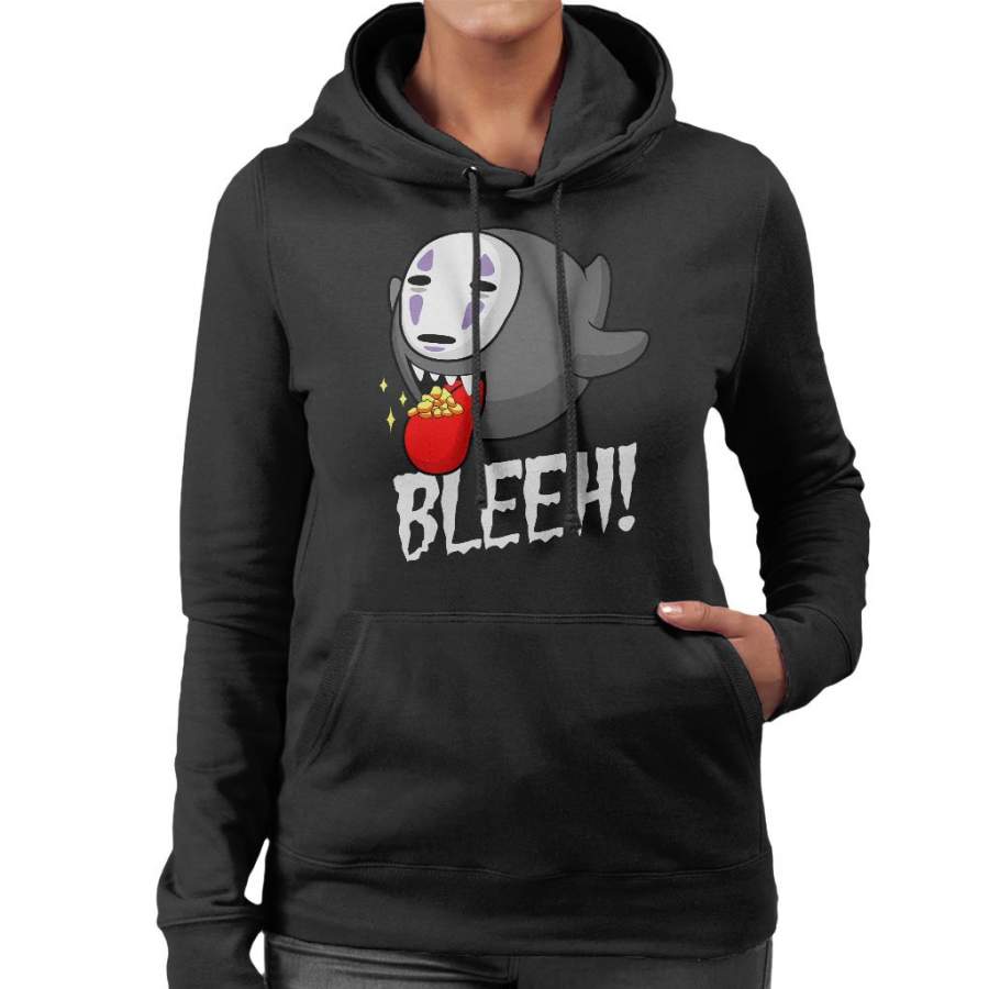 Super Mario Boo No Face Mashup Women’s Hooded Sweatshirt