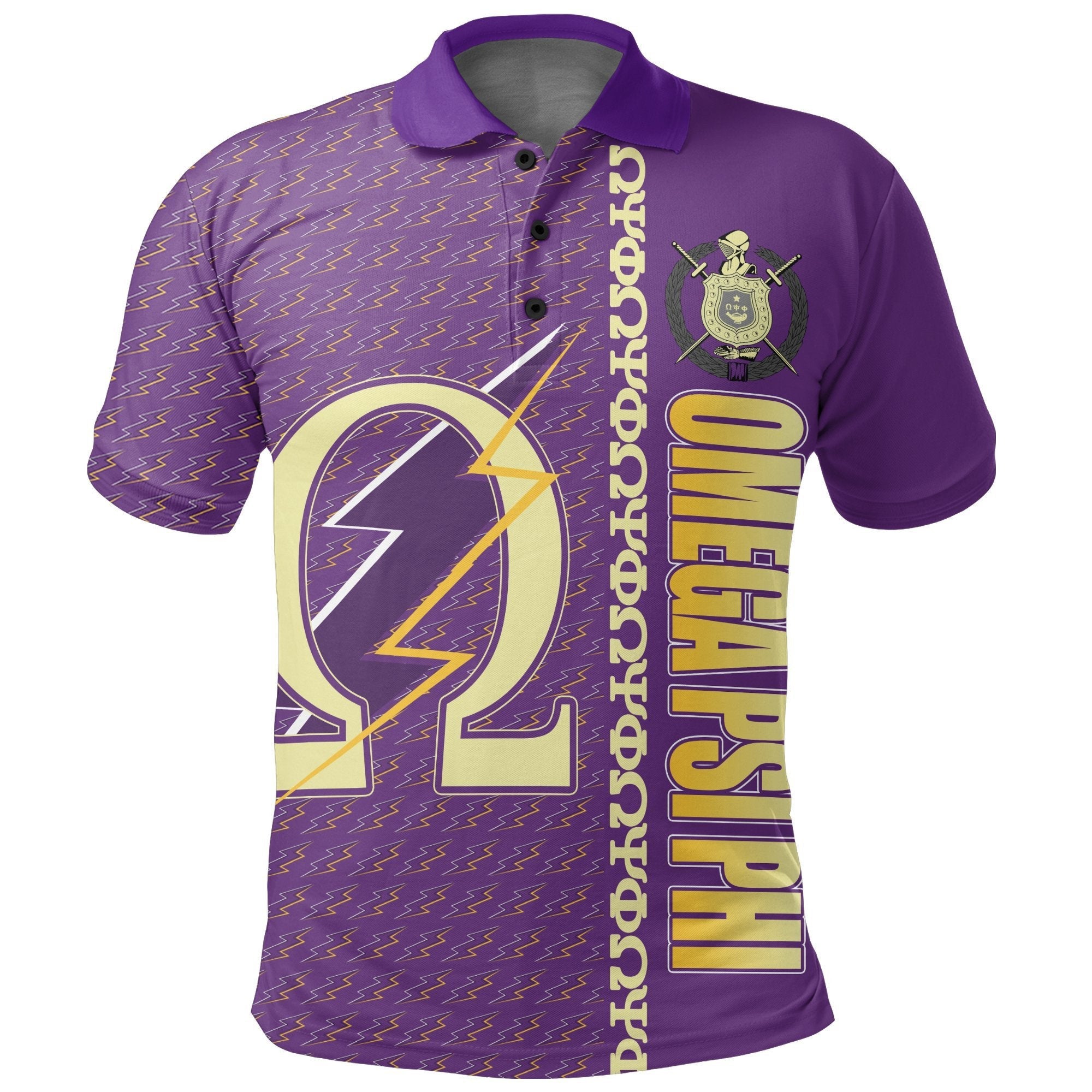 Fraternity Polo – Omega Psi Phi Fraternity Polo Shirt