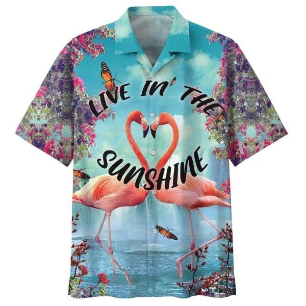 Flamingo Hawaii Shirt For Men Women Ha14002