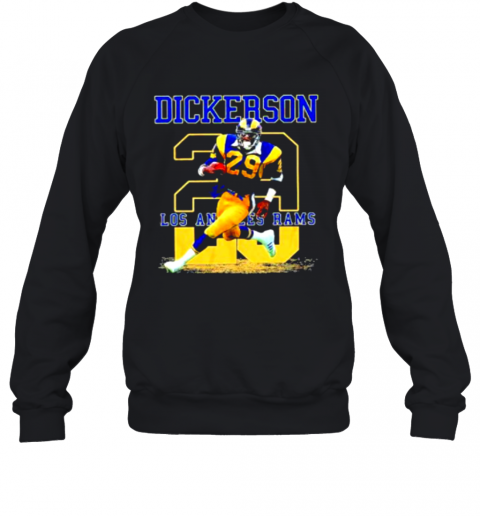 Ness Eric Dickerson 29 Los Angeles Rams Sweatshirt