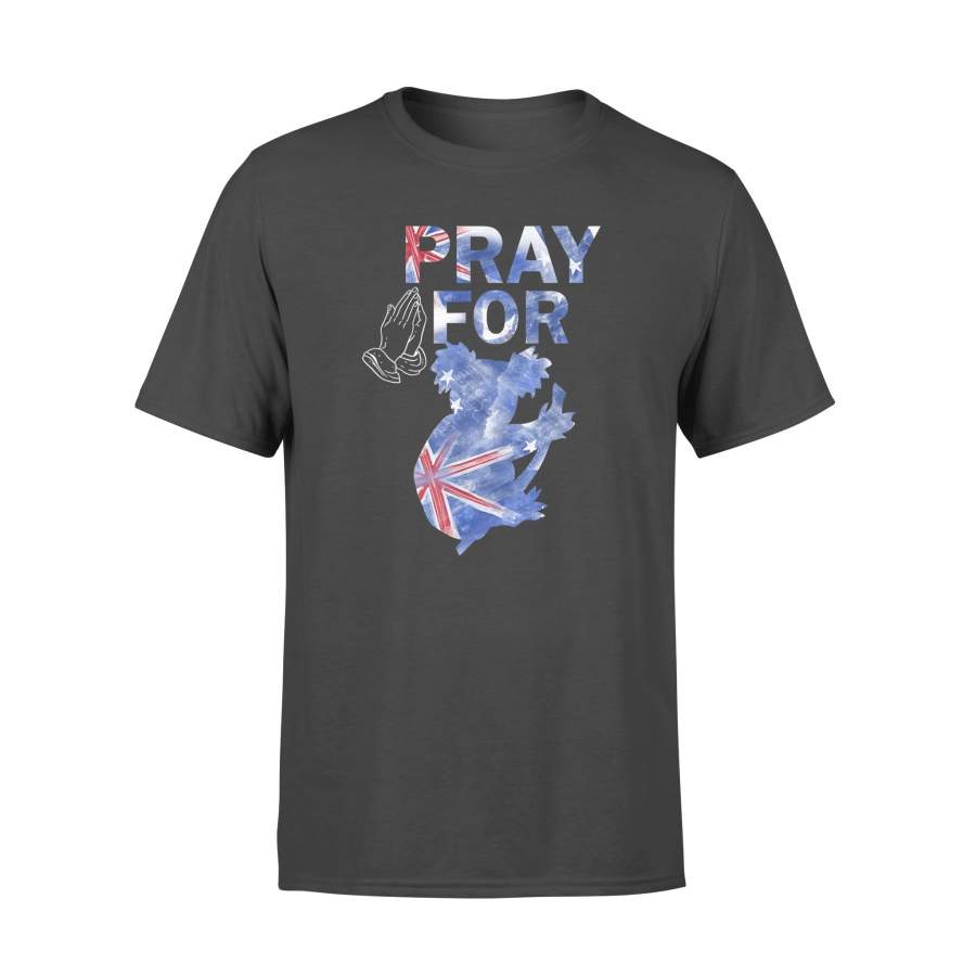 Pray for Australia Rain Save Koala Australian Animals People Shirt – Comfort T-shirt