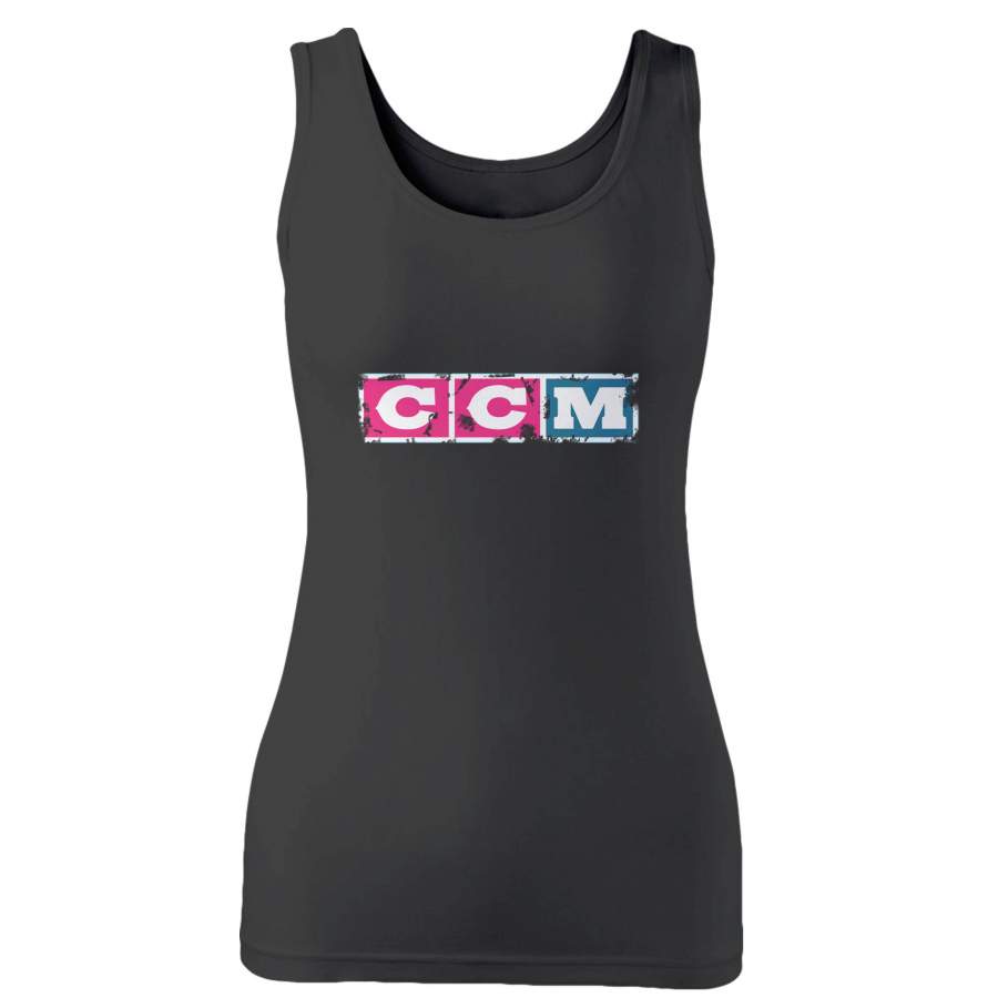 Ccm Logo Hockey Crack Woman’s Tank Top