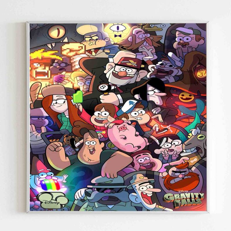 Gravity Falls Poster – Lateandlow