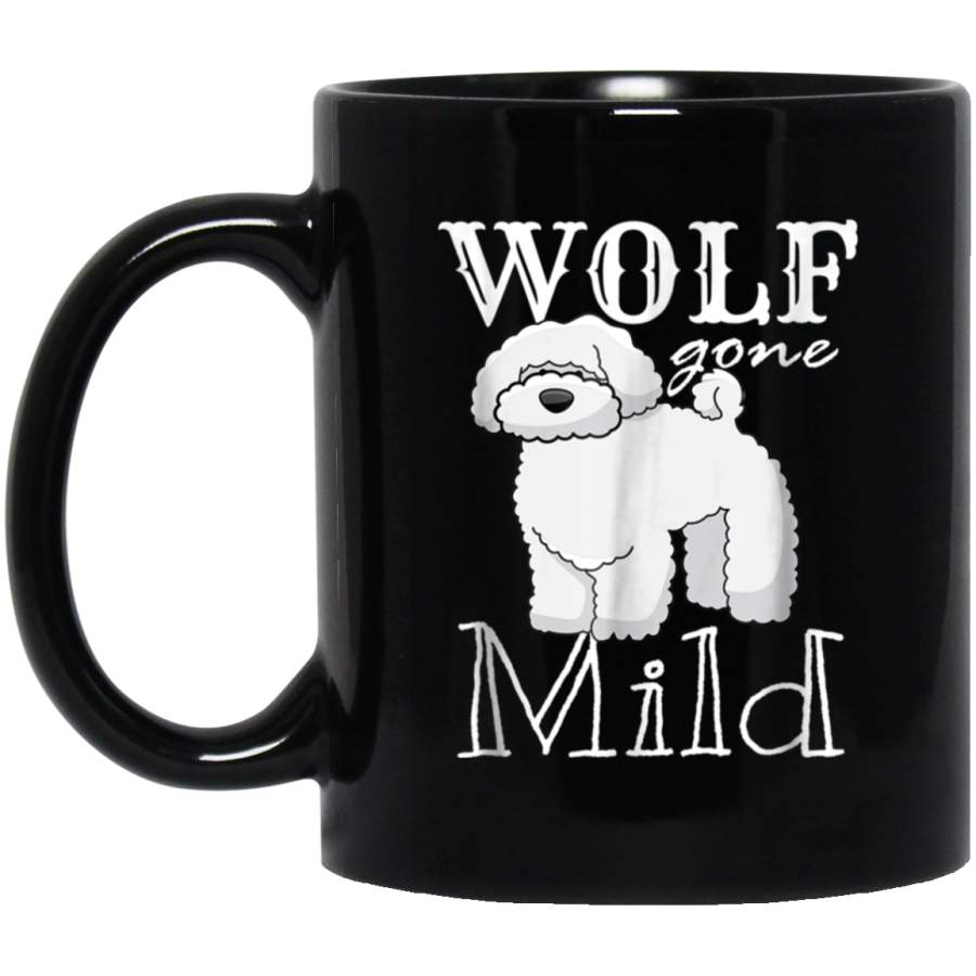 Poodle Dog Bichon Puppy Wolf Mug Cartoon