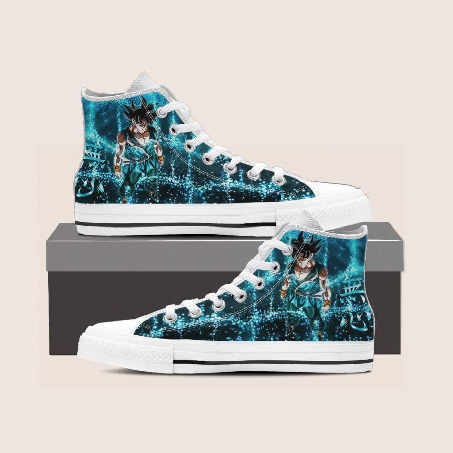 Goku Dragon Ball Shoes High Top Anime Fan Gift H1101