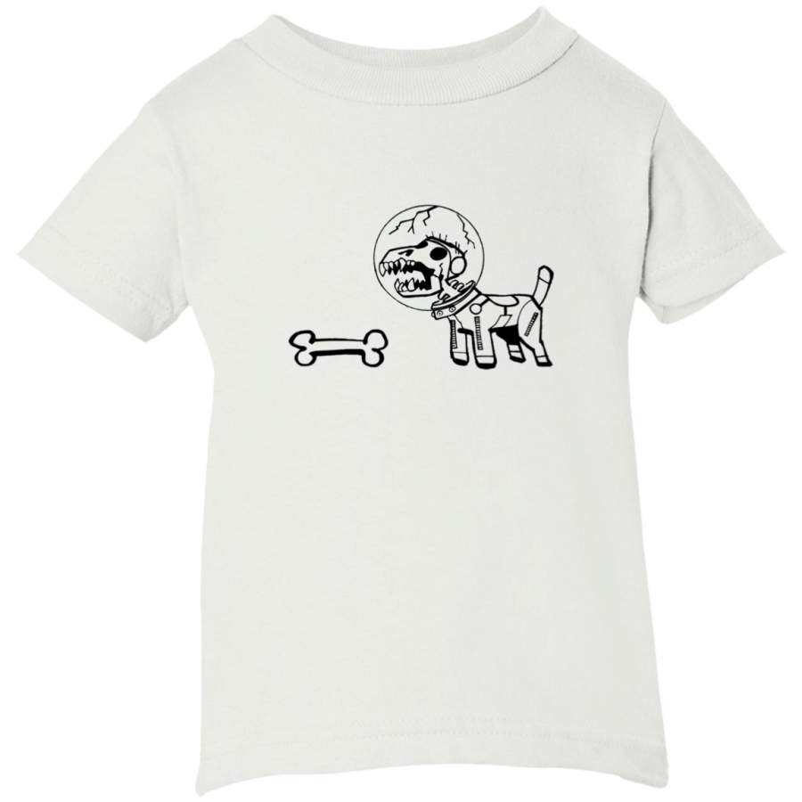 AGR Dog 2-D Russel Hobbs Laika Come Home Gorillaz Infant Short Sleeve T-Shirt