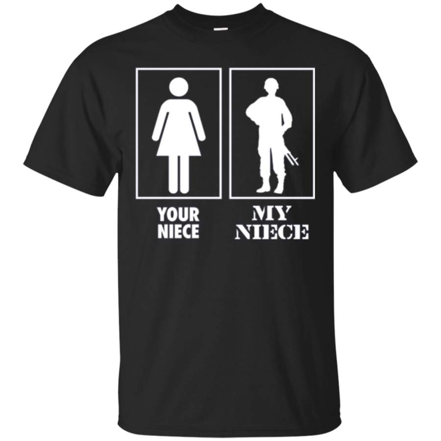 Your Niece My Niece Military Army Navy Long Sleeve Shirt