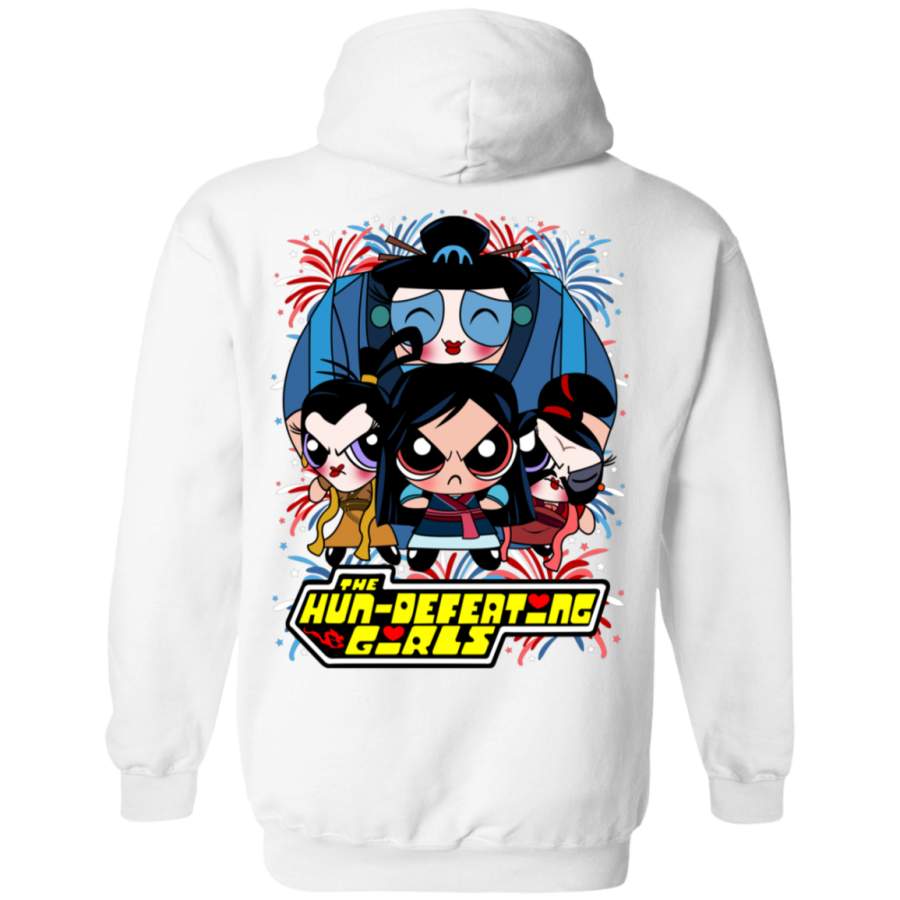 Powerpuff Mulan Pullover Hoodie *BACK PRINT ONLY*