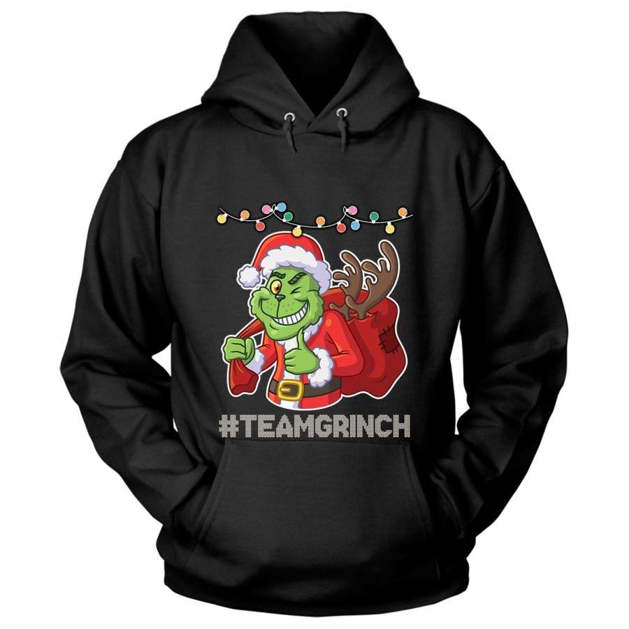 Merry Christmas T Shirt, Team Grinch T Shirt – Hoodie