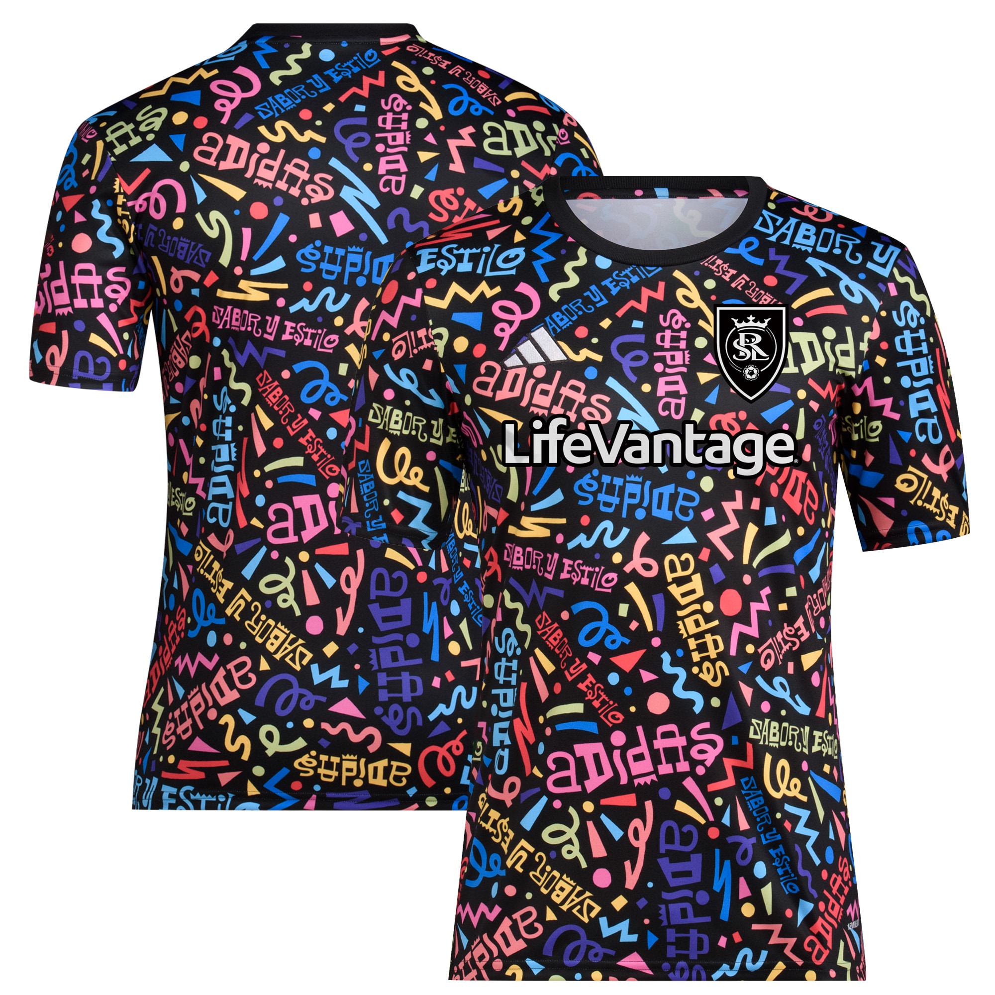 Real Salt Lake 2023 Hispanic Heritage Pre-Match Top – Black